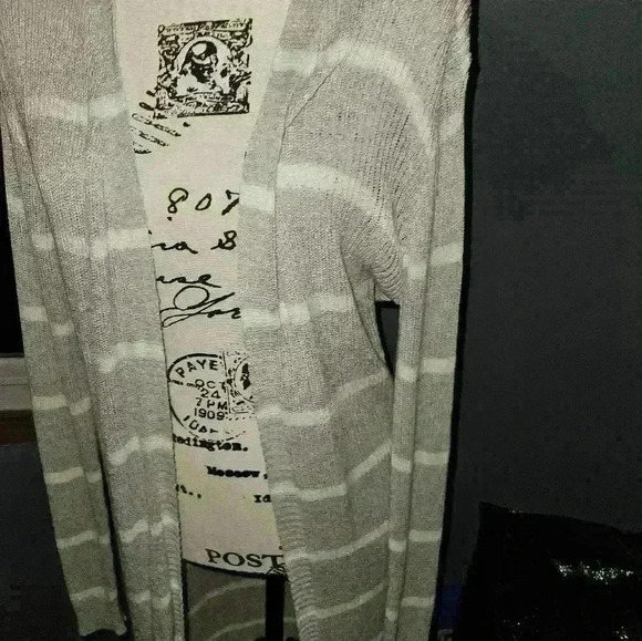 Doe & Rae Womans Long Cardigan Size L - Picture 2 of 11